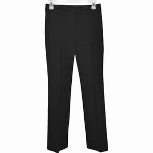 Moschino trouser pants black womens size 4 made in Italy straight leg
